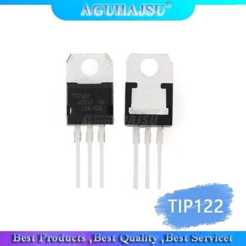 10PCS TIP122 TO220 TO-220 new NPN Darlington tube output 100V 5A