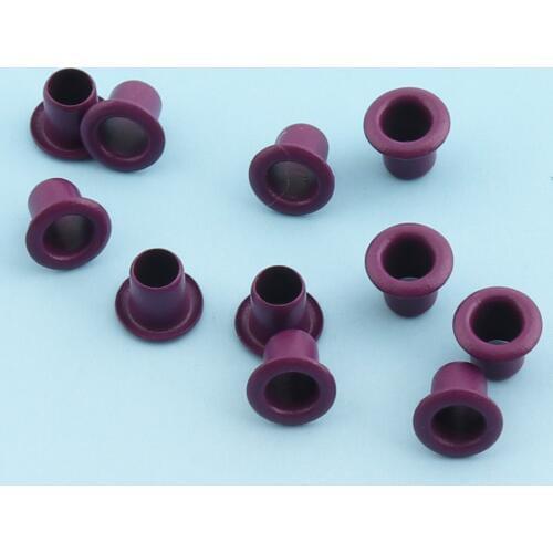 Round Grommet Eyelets 200pcs 2mm(hole) Purple Eyelets Grommets for Sewing Clothes Leathercraft Canvas Hardware Shoe eyelets