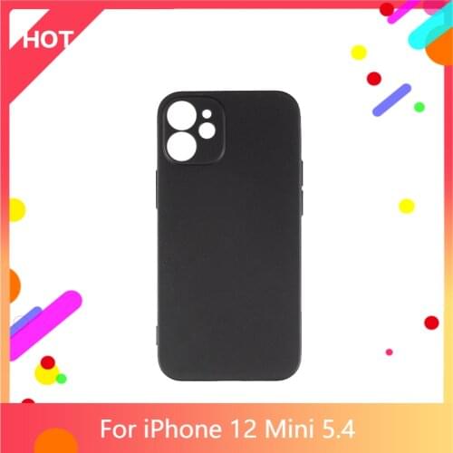 12 Mini 5.4 Case Matte Soft Silicone TPU Back Cover For iPhone 12 Mini 5.4 Phone Case Slim shockproof