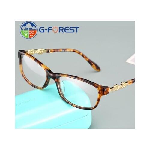 2021 Acetate womens eyeglasses Optical eye glasses farme women Transparent Myopia Prescription glasses full Spectacles eyewear