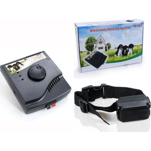 Electronic Pet Fencing System In-Ground Electric Dog Fence For 2dogs W-227 free shipping 1pc