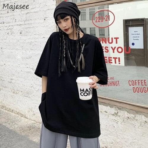 T-shirts Women Loose Boyfriend Large Size M-4XL Summer O-neck Female Camisetas Couple Casual Students High Street Ulzzang Chic