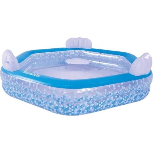 Jilong SunClub Hexagonal Family Pool 223x211x58 cm