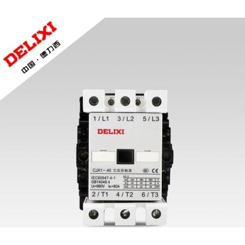 AC contactor CJX1-45/22 CJX1-63/22 CJX1-75/22 CJX1-85/22 220V380V110V45A63A75A85A Main contact3NOAuxiliary contact2NO+2NC