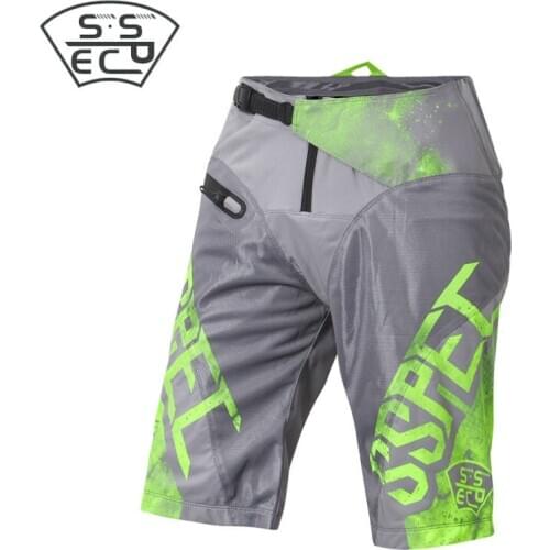 SSPEC Motorcycle Shorts Breathable Motocross Racing Moto Shorts MTB DH Downhill Bicycle Mountain Bike Summer Short Pants