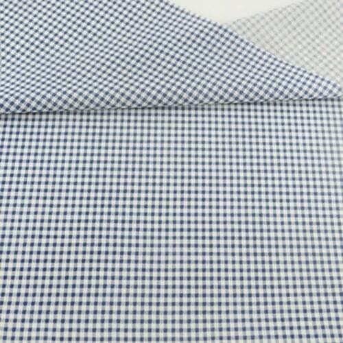 Sewing Clothes Fat Quarter Printed Blue and White Check Designs 100% Cotton Fabrics Tila Crafts Dolls Tecido Patchwork Art Work
