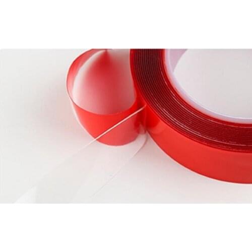 20mm *300 cm transparent double side tape clear acrylic tape seamless tape Heat Resistant Strong Adhesive Removable Waterproof