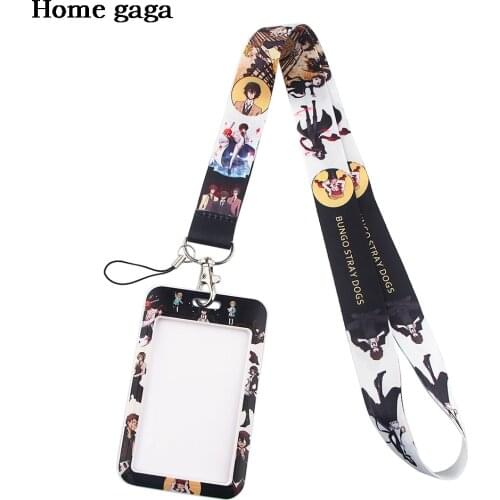 DB426 Homegaga Anime Dogs Neck Strap Lanyard for Keys DIY ID Card Badge Holder Cell Phone Straps Keycord Webbing Ribbons Cosplay