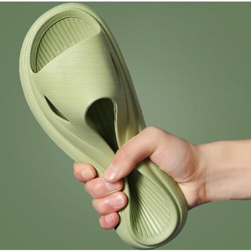 Casual Womens Casual Summer Deodorant Home Flip-Flops Platform Soft Non-slip Couple Sandals Fashion EVA Flat Shoes Beach Shoes