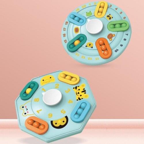 Relieve Stress Rotating Bean Toy Childrens Finger Gyro Creative Decompression Educational Toy For Office Autistic Anxiety