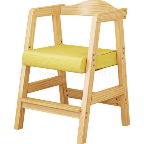 Childrens Student Chair Household Liftable Writing Chair Baby Dining Chair Kindergarten Backrest Learning Chair Desk Chair Stoo