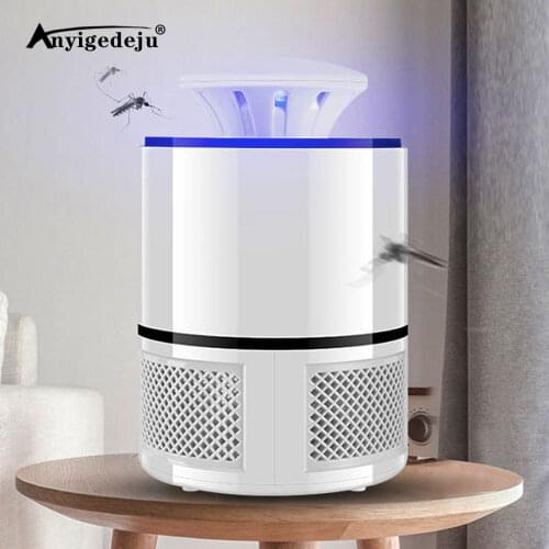 ANYIGEDEJU LED Mosquito Killer Lamp USB Anti Mosquito Electric Bug Zapper Silent Mosquito Trap Insect Killer For Outdoor Bedroom