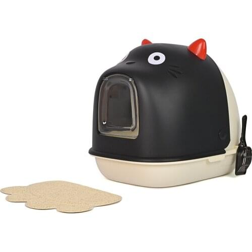 Anti-splash Cat Litter Basin Deodorizing Fully Semi-closed Cat Toilet Cat Excrement Cat Litter Basin