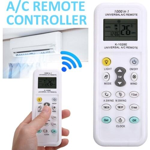 1pc Universal Air Conditioning Remote LCD Control Timing Multifunction A/C Universal Controller for Most Air Conditioner