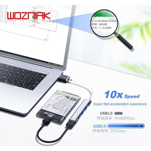 USB multi interface Hub converter for IPad Mini Apple MacBook Air Laptop Dock iMac Pro Expand computer type-c Adapter Huawei