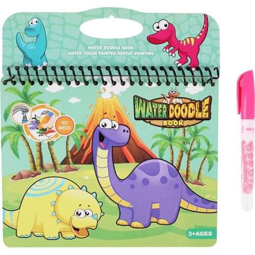 Magic Learning Painting & Pen For Kids Water Drawing Book Doodle Coloring Book