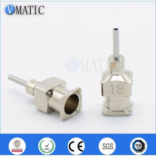 High Precision All Metal Tips 18G 1/4 Inch Blunt Stainless Steel 12Pcs Dispensing Syringe Needle