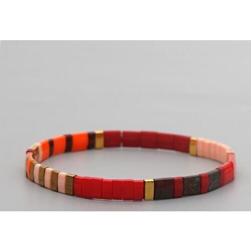 Go2boho Real Tila Bracelet For Ladies Gift Pulsera Tila Beads Jewelry Glass Bead Jewellery Miyuki Bracelets Female Wholesale