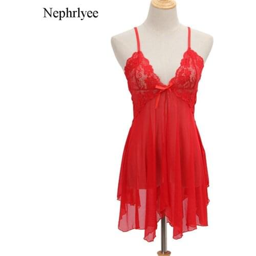 2021 Sexy Sleepwear For Women Backless Wear Night Gowns With Thong Sets V-Neck Transparent Mesh Sexy Young Girl SLP042