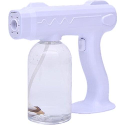 800ml Blue Light Nano Atomization Disinfection Sprayer Handheld Rechargeable