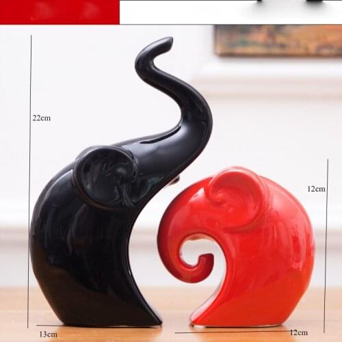 Antique Lucky Animal Elephant fish Statue Sculpture Wealth Figurine Gift Home Decoration garden decoration