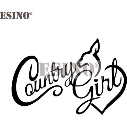 Car Styling Country Girl Dolphin PVC 3D Carving Funny Auto Decal Cartoon Car Sticker Bumper Body Decal Creative Pattern Vinyl