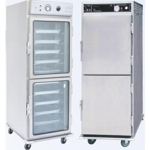 Electric Glass Door Heating Circulation Diner Heating Cabinet Thermos Food Warmer Cart Catering Warmer