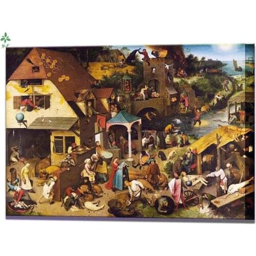 Dutch Oil Painting Home Decoration Wall Hanging