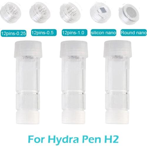 10Pcs Hydra.Pen H2 needle cartridges 12 Pins needle Nano-HR Nano-HS cartridge From original manufacturer Dr pen Microneedles