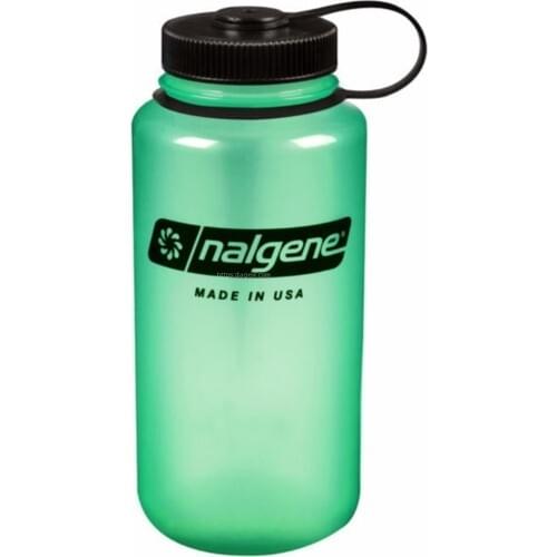 Nalgene 32 SELF Wm Green Glow / Black Cap Tritan Drinker