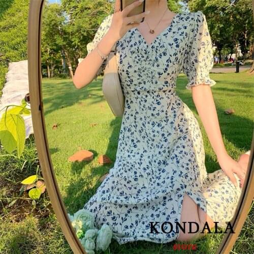 Пышные летние платья KONDALA China At AliExpress