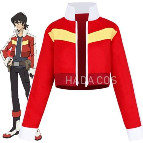 Voltron:Legendary Defender of the Universe Keith Akira Kogane Cosplay Costume Jacket Coat Halloween Carnival Cosplay Costumes