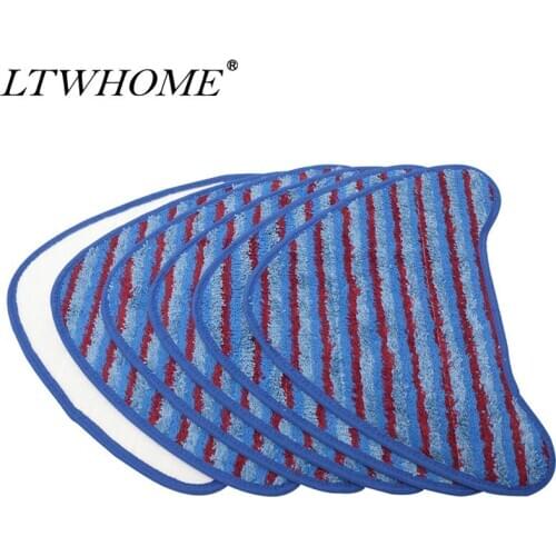 LTWHOME New Material Pro Steam Cleaning Pads Fit for Vax S2 Series and Hoover WH20200 Steam Mop