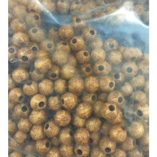 Wholesale 10mm 100pcs brown Color With brown Line Acrylic Round Spacer Ball Beads For Jewelry DIY B1215X-2XX