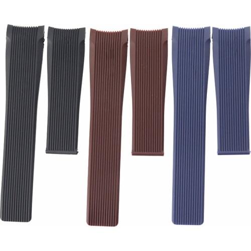 24mm Sport Silicone rubber Submersible Watchband For TAG HEUER Band With Clasp Elegant Watch Strap For F1 Replacemen Bracelet