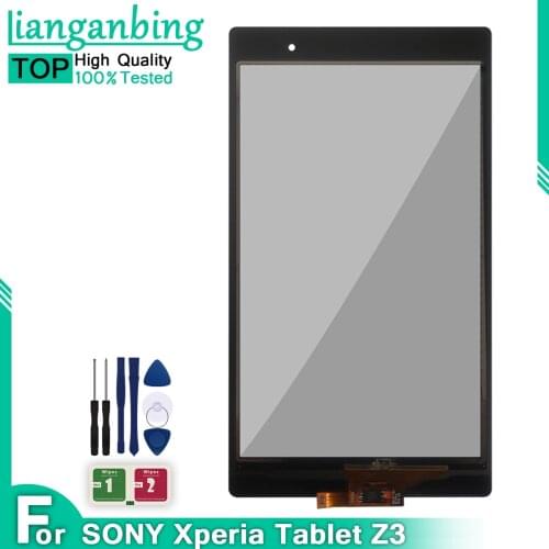Original Touch For Sony Xperia Tablet Z3 SGP611 SGP612 SGP621 Touch Screen Digitizer Front Glass Replacement Free Shipping+Tool