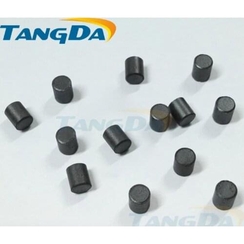 Tangda 6 7 Ferrite bead Cores ROD CORE R6*7mm OD*HT 6*7 Ni-Zn material soft SMPS RF Ferrite inductance EMI