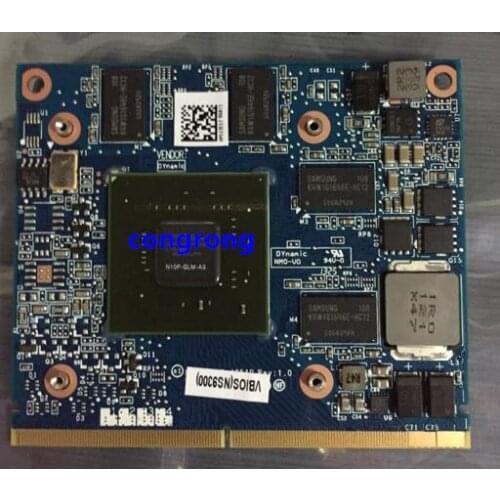 Original FX880M 5100M 8540W 8540P 1G N10P-GLM-A3 595821-001 Graphic Card For HP 8540W 8540P Display Video Card GPU