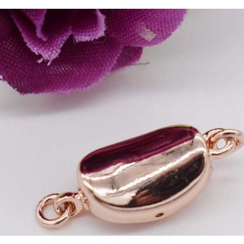 5 pcs mix-colors clasp knoted plated DIY pendant DIY Jewelry wholesale lock hook FPPJ FPPJ