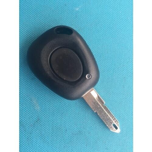 ZABEUDEIR 1 pc Replacement key shell For Renault Clio Twingo Megane Scenc Laguna 1 Button Remote Key Fob Case uncut key blade