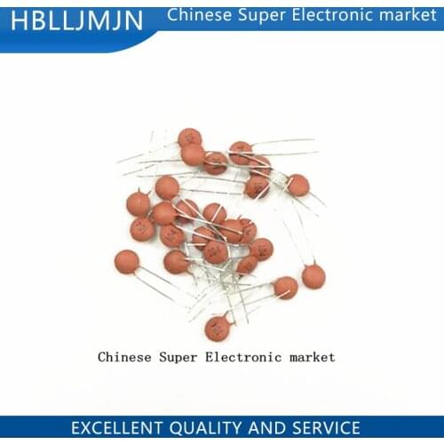 100Pcs, 0.1uF 50V Ceramic Disc Capacitors 104 PF