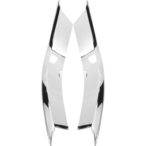 2PCS/Set Rear Lip Aprons Bright Strip Air Outlet Light Exhaust Strip Cover Trim for Volkswagen Golf 7 VII 7.5 MK7.5 2017-2019