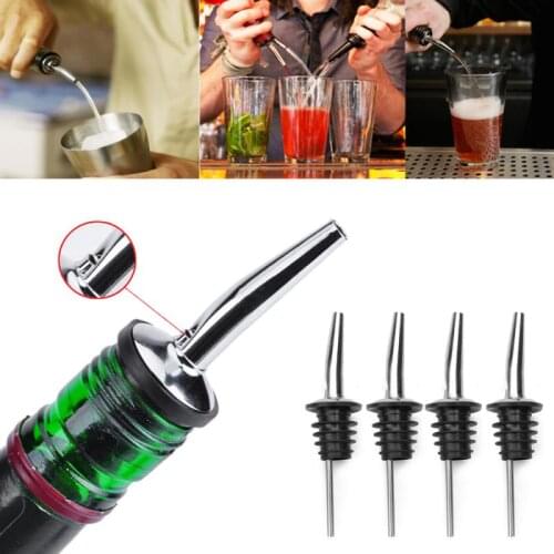 Bar Bottle Dispenser Wine Dispenser Bottle Geyser Stopper For Bottle Whisky Liquor Cap Spout Stopper Bartender Kit Bar Accessory
