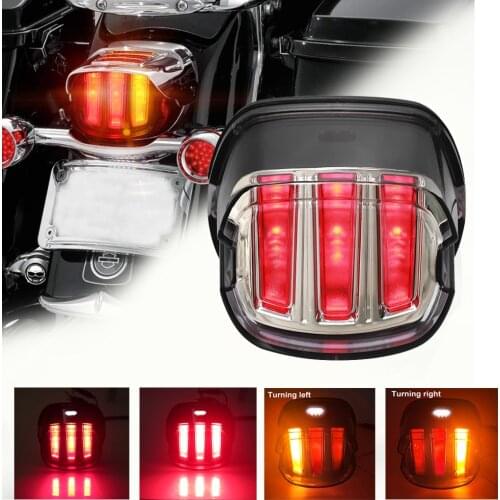 Daytime Running Lamp led harley taillight LED Brake Light For Harley Dyna Road King Softail Touring Motorcycle Led Taillamp