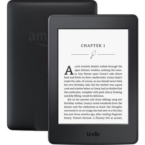 Kindle Paperwhite 3nd Generation Black 4GB eBook e-ink Screen WIFI 6"LIGHT Wireless Reader With built-in backlight e-Book Reader