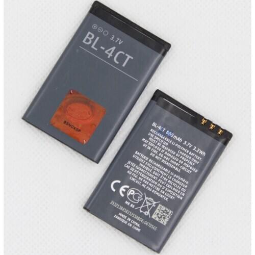2pcs/Lot ISUNOO Replacement PHONE Battery BL-4CT 860mah For BL4CT NOKIA 5310 6700s 7310c 5630 7230 X3