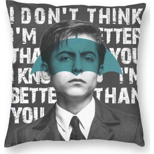 Umbrella Academy I Know I'm Better Than You Square Pillowcover Home Decor Number 5 Cushion Cover Throw Pillow for Living Room