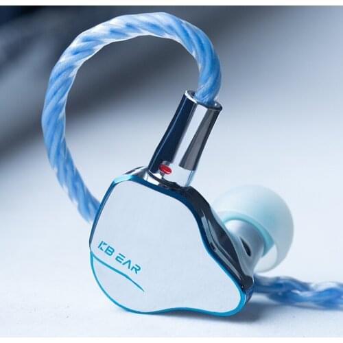 KBEAR Aurora Single Dynamic HiFi Earphone In-ear Monitor Magnetic Nano Titanium Plated Diaphragm Earbuds Headset Headphone i3pro