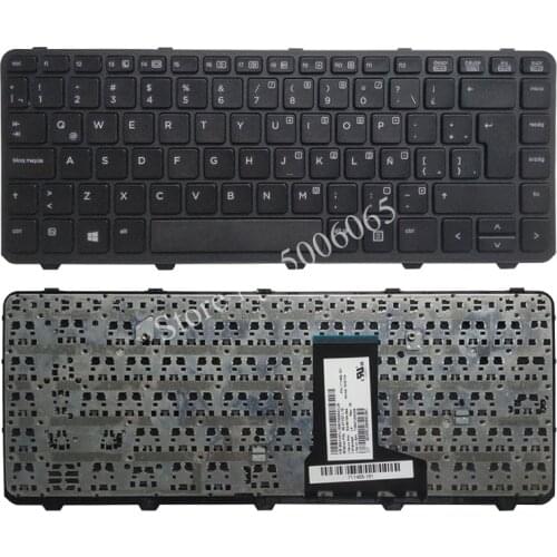 NEW Latin Keyboard For HP ProBook 430 G1 Black LA laptop keyboard 711468-161 with frame