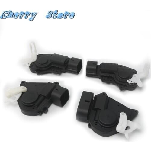 4Pcs 69120-12080 69140-12070 Door Lock Actuator Front & Rear Right Left For Toyota Corolla Rav4 01-06 69110-12080 69130-12070
